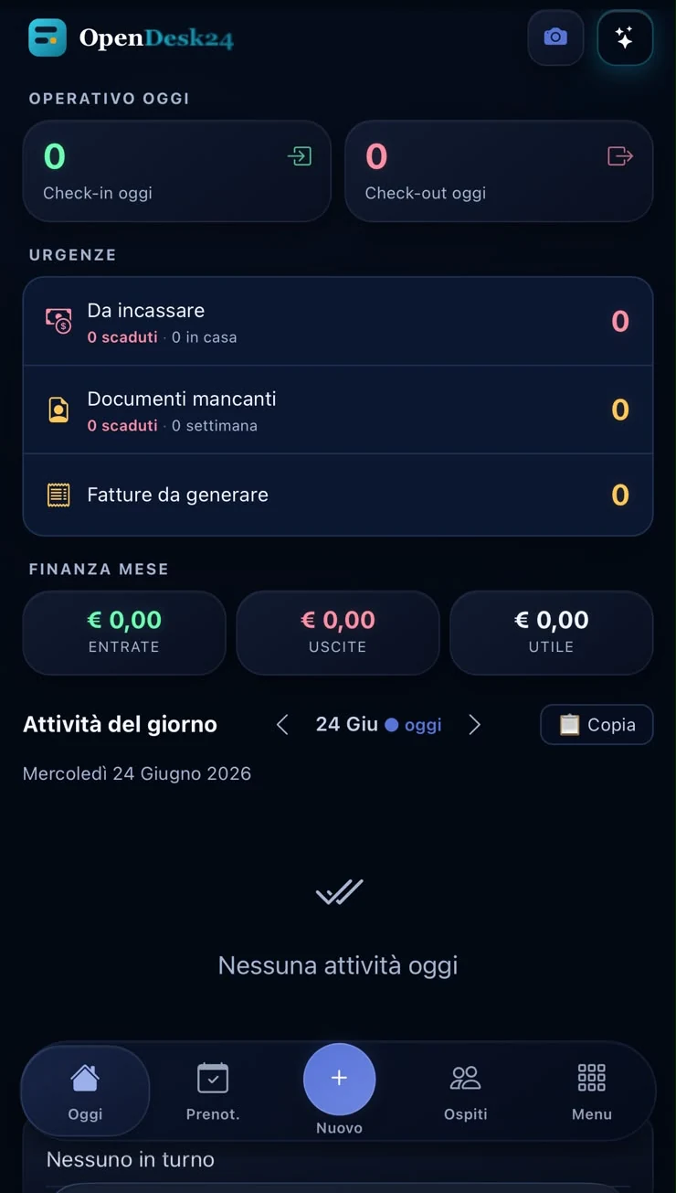 Dashboard mobile